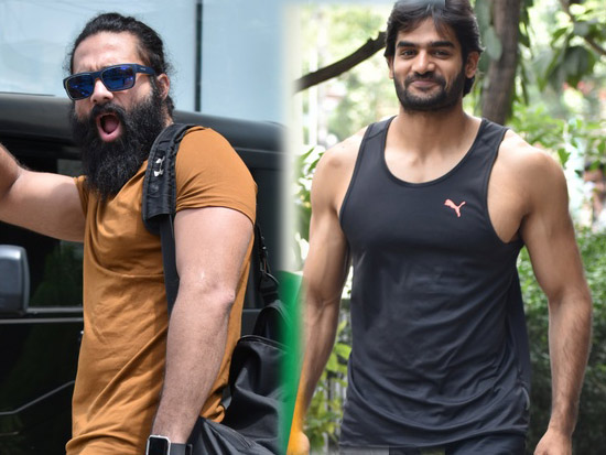Navdeep and Kartikeya Spotted at The Gym